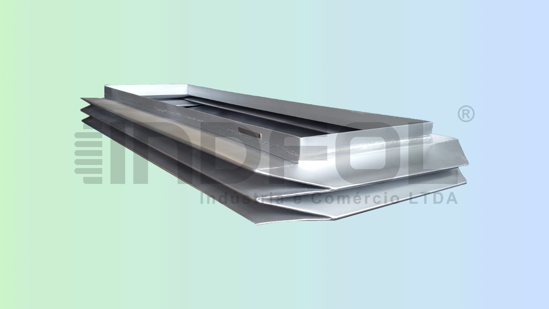 Junta de Expansão Metálica Simples - DN. 2130 x 605 x 300mm.