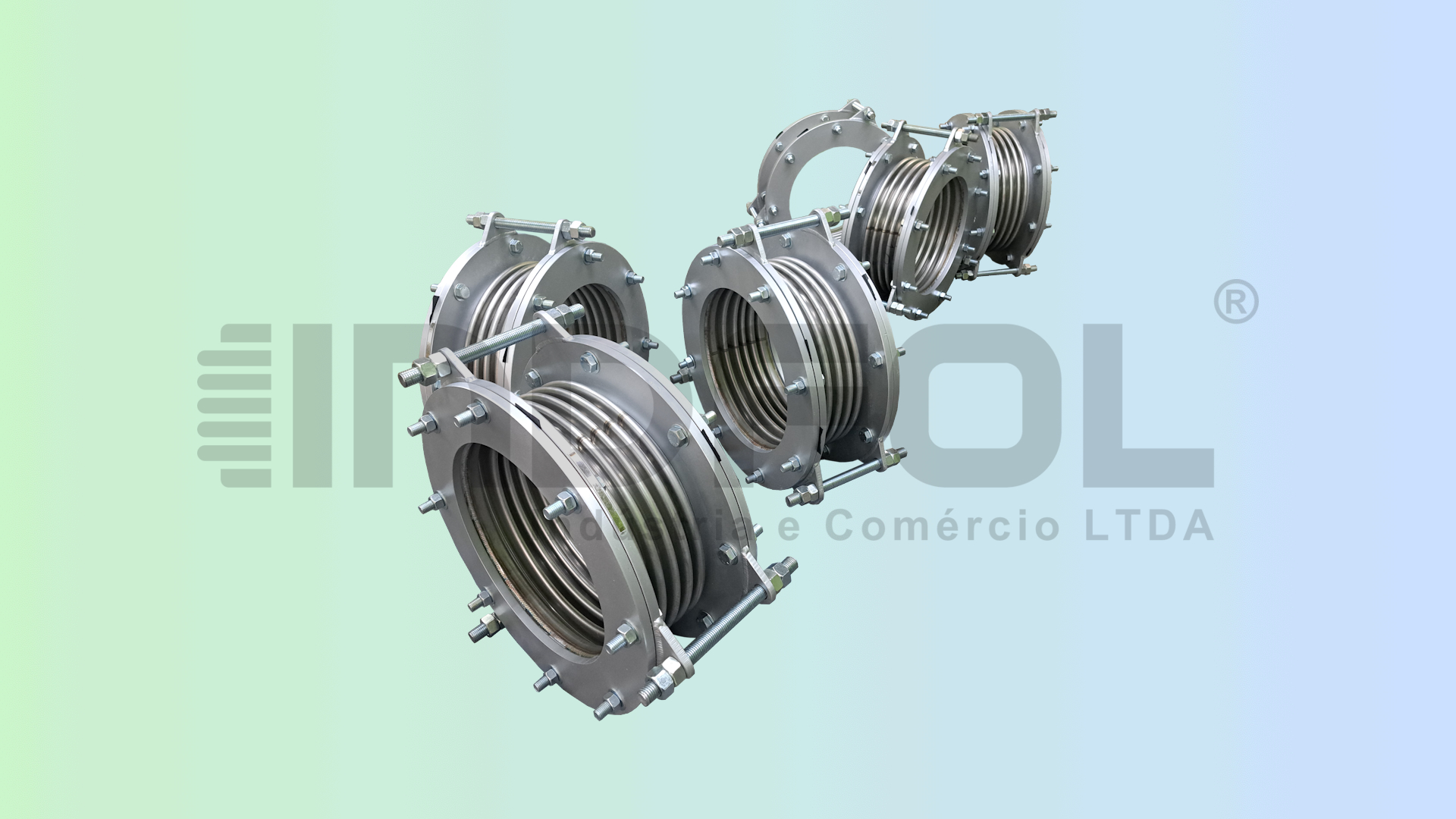 Junta de Expansão Metálica Simples - DN. 16 x 200mm.