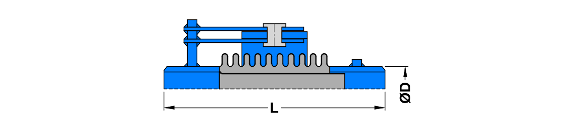 Desenho 2D para conferência dimensional do produto