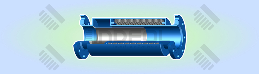 Junta de Expansão Metálica Antiflambagem – imagem 2
