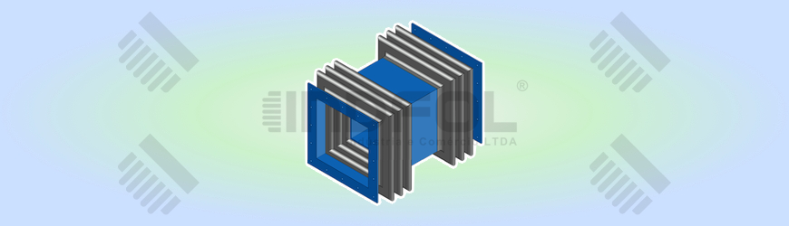 Junta de Expansão Metálica Retangular – imagem 3