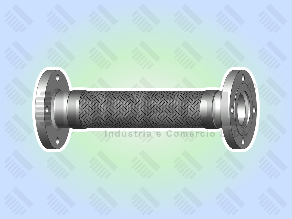 Flexível com Malha Flangeado