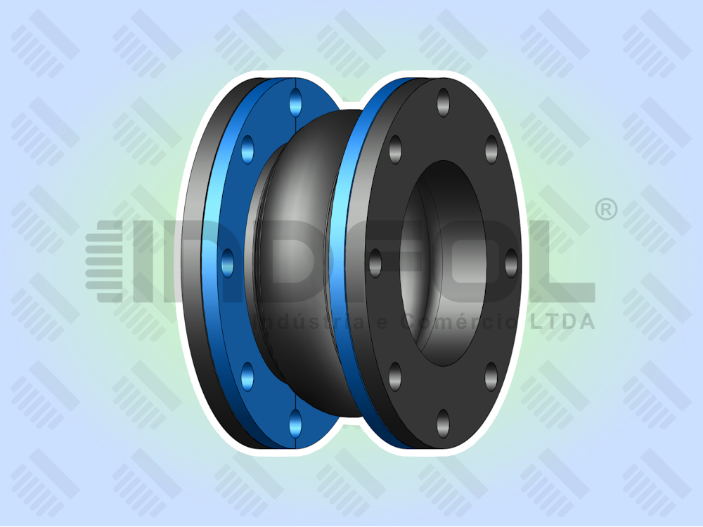 Juntas de Expansão de Borracha JEBJIX Flangeada