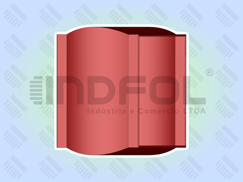 Junta de Expansão de Tecido Para Abraçadeira Retangular